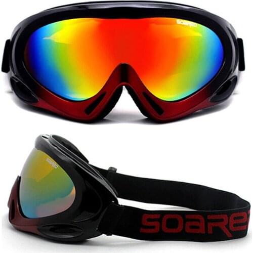 New Winter Skiing Goggles Snow Sports Snowboard Anti-fog Snowmobile Windproof Dustproof Glasses Skate Ski Eyewear