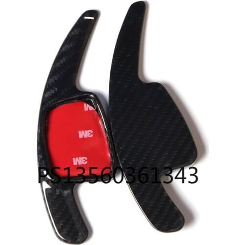Suitable for Audi A1/A3/A4L/A5/A6L/A7/A8/S3/S4/S5/Q2/Q5L/Q7/TT/TTS carbon fiber shift paddle modification