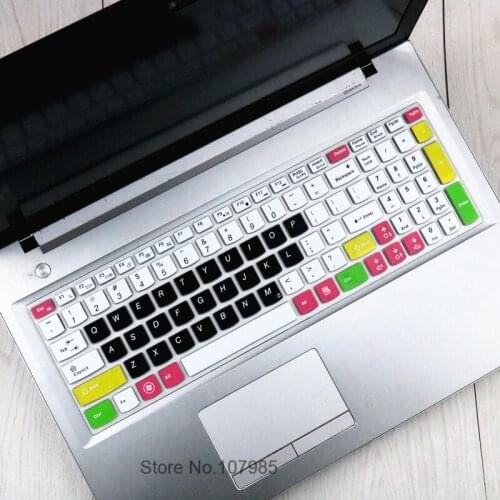 15.6 17 inch Silicone Keyboard Cover Protector Skin for Lenovo g50-80 V2000 v4000 Z710 G700 M5400 Flex 14 Z50-70 M50 B5400 S500