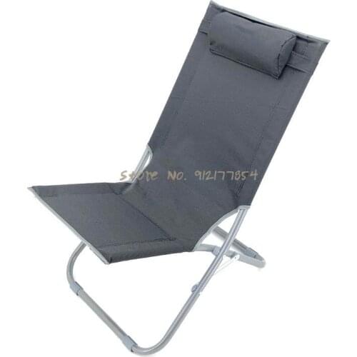 Lunch break recliner chair folding chair scissors chair fishing outdoor leisure office beach light universal