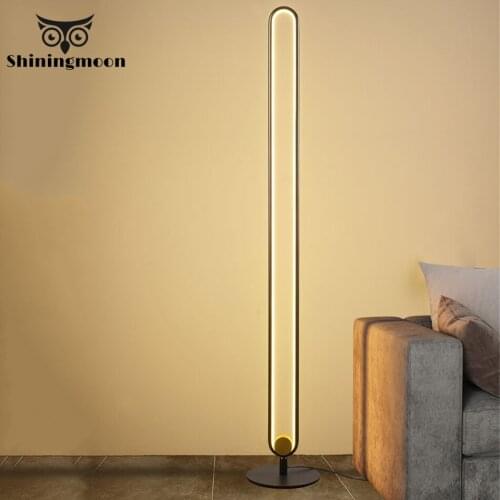 Modern Led Floor Lamp Free Standing Lamps for Living Room Bedroom Bedside Floor Lights Office Lamps Home Deocr Light Fixtures