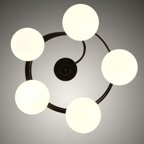 Contemporary ceiling light and contracting sweet bedroom lamp creative personality children art room restaurant led lamps