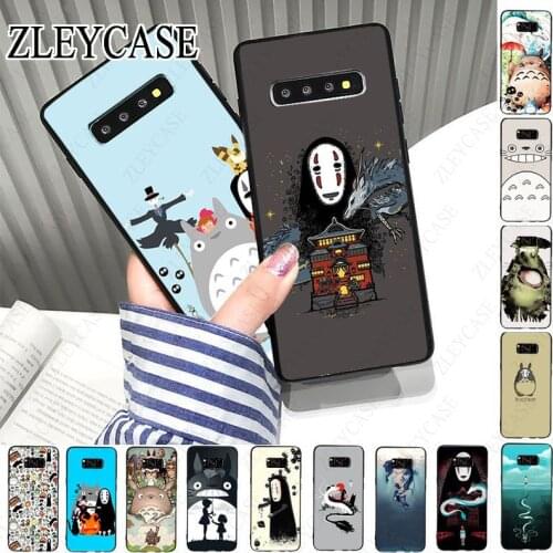 Studio Ghibli Spirited Away Totoro Phone Case For samsung galaxy s10plus s10e s10lite s9 s8plus s20plus s7 s6edge s20ultra case