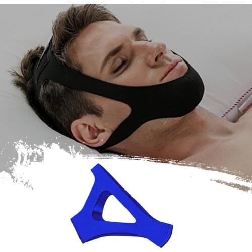 Anti Snoring Belt Triangular Chin Strap Mouth Stopper Sleep Support Straps Night Sleeping Aid Tools Health Snore Stopper Bandage