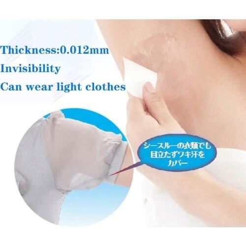 Ultrathin Breathable Underarm Sweat Guard Pad Transparent Sweat-absorbent Quick-drying Deodorant Anti-perspirant Stickers 6M