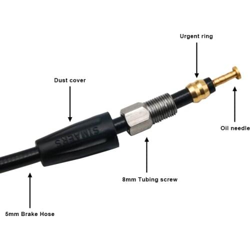 Bicycle Oil Needle Olive Head Suit Bike Tubing Pipe Oil Hydraulic Disc Hose Pressing Ring T Brake For Olive shimano Bh90 /Bh59