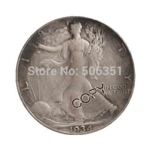 1934 P,D,S Walking Liberty Half Dollar COPY COINS