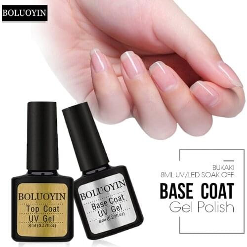 8ml Long Lasting No Sticky Layer Topcoat Shinning Soak off Gel Nail Polish Big Max Range Non-cleansing No Wiping Top Coat