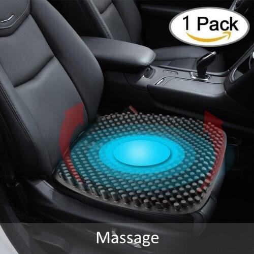 Breathable Silicone Massage Car Seat Cushion Coccyx Sciatic Pain Relief Progressive Massage Hips Relieve Fatigue Relieve Fatigue