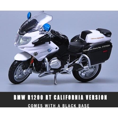 Maisto 1:18 Hot BMW Yamaha R1200 RT Police motorcycle series original authorized simulation alloy motorcycle model toy car