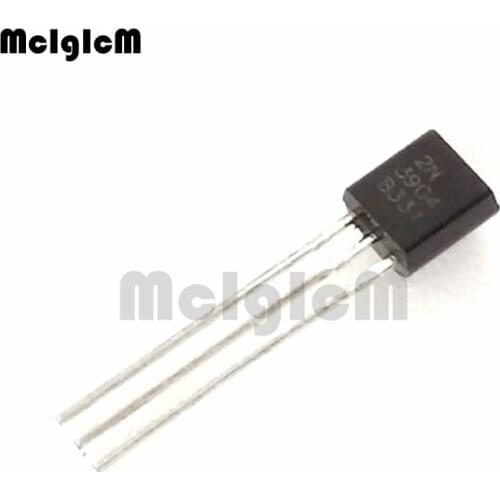 MCIGICM 5000pcs 2N3904 in-line triode transistor NPN General Purpose Amplifier TO-92 0.2A 40V