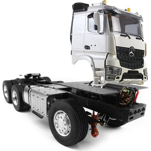 LESU 6*4 3363 Metal Chassis Hercules Cab 1/14 RC Bz TMY 56352 Tractor Truck THZH0296-SMT3