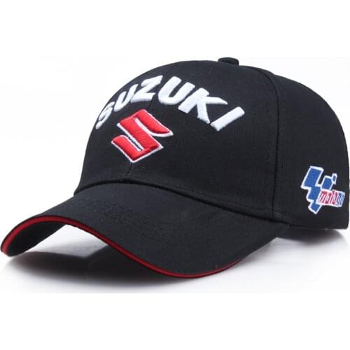 Fashion Sport Baseball Caps SUZUKI Letter Embroidery Snapback Hip-hop Hat Men Women Motorcycle Racing Cap Cotton Trucker Dad Hat