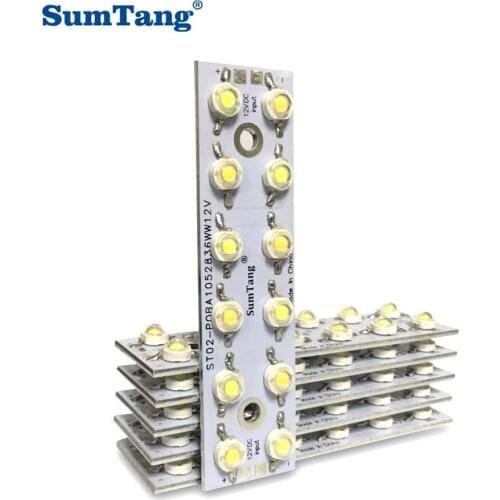 High Power Led Lights Module for Car Hood Lighting PCB Panel Bulbs 12V 24W 36W Warm White Natural White Cool White