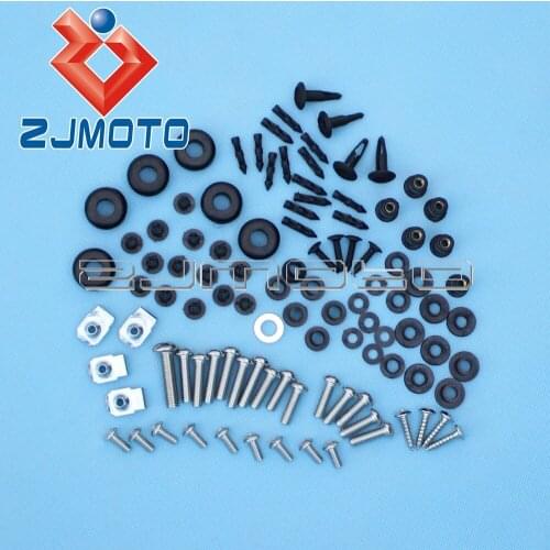 Motorcycle Full Set Bodywork Fixation Fastener Nuts Washers For Suzuki GSX-R1000 2007-2008 GSXR1000 Fairing Bolt Kit Body Screws