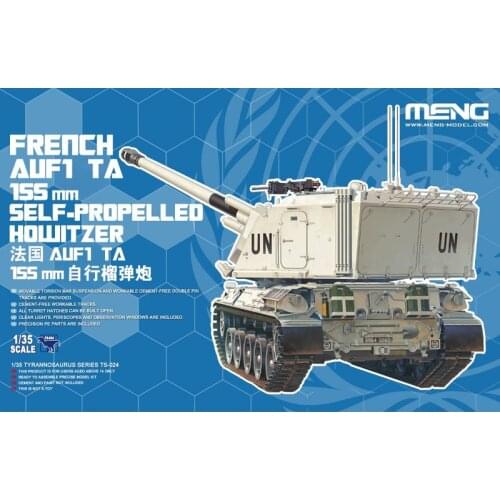 Meng Model TS-024 1/35 AUF1 TA 155mm Self-Propelled - Scale Model Kit