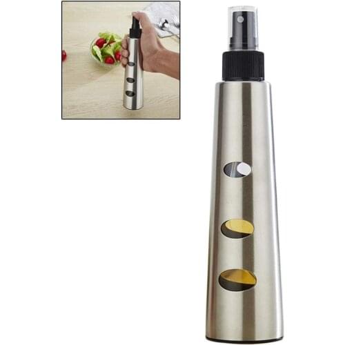 "Oil Sprayer Dispenser, Vinegar Sprayer, Dressing Spray, Grilling Olive Oil Glass Bottle for Kitchen 210ml