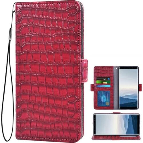 Luxury Flip Cover Wallet Phone Case For Samsung Galaxy S10e S10 S9 S8 S7 Plus Edge S8plus S9plus S10lite Crocodile Leather