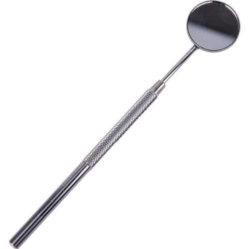 New 13.2cm x 0.6cm Dental Mirror Dentist Stainless Steel Handle Tool for Teeth Cleaning Inspection Higene Product