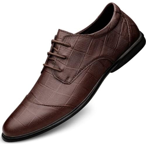 Fashion Genuine Leather Woven style Mens Casual Shoes Comfortable Outdoor Mens Driving Shoes Summer Breathable Male Shoes