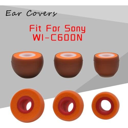 Earplugs For Sony WI-C600N WI C600N Earphone Ear Buds Replacement Headset Ear Pad PU