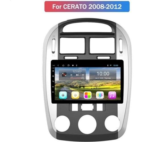 Android 10.0 Octa Core Car Radio Player For KIA CERATO 2008-2012 Car GPS Nagavition With Bluetooth Wifi 4G AHD DSP CARPLAY