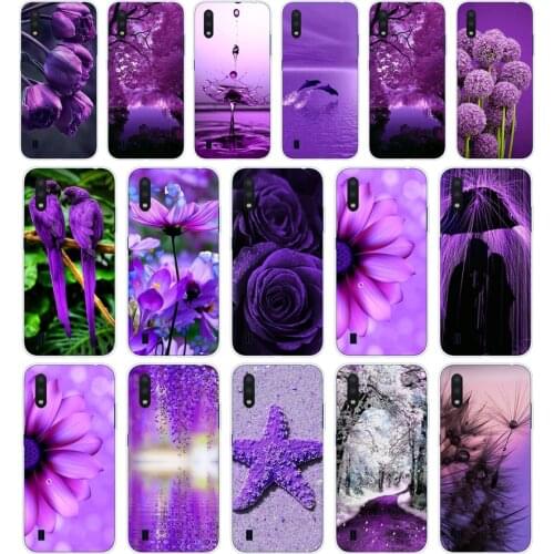 41 infinity on purple Soft Silicone Tpu Cover phone Case for Samsung Galaxy A01 A10 2019 A20 A20E A20S M11 M21 case