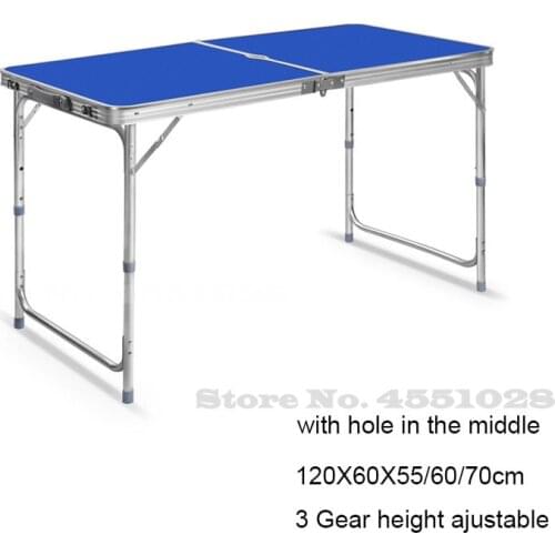 H 20%Portable Foldable 2/4 Chair aluminum Table Set Stable for Kitchen Dining Outdoor Garden Picnic Camping with Adjustable Legs