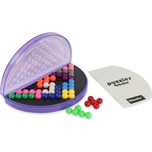 Logical Mind Game Wisdom Pyramid Plate Puzzle Toy 178 Challenges IQ Training Educational Toy for Children Kids Brain Teaser Toys