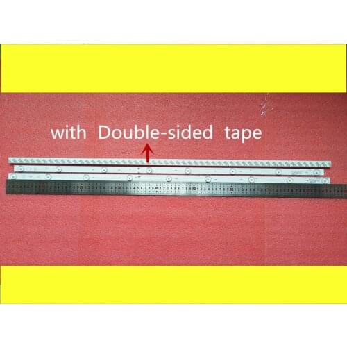 2set=6 PCS New LED Strip For ROWA 43L35 E42F2000 JS-D-JP4320-081EC JS-D-JP4320-091EC E43F2000 D43-F2000