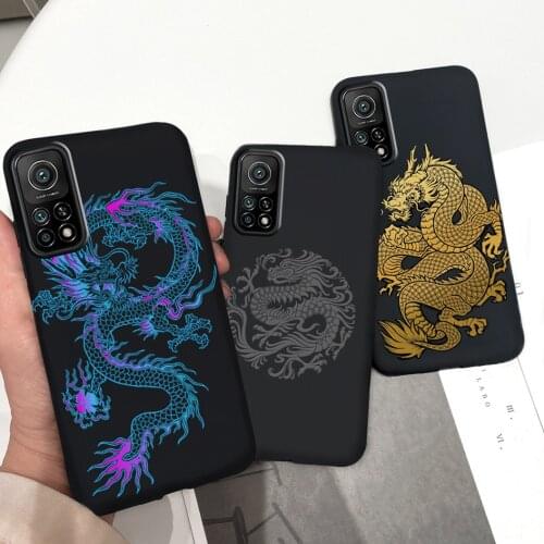 Cool Dragon For Xiaomi Mi 10T Lite Case Silicone Soft Rubber Back Cover For Xiaomi Mi 10T Pro Mi10 Lite 10i Mi 10s 5G Phone Case