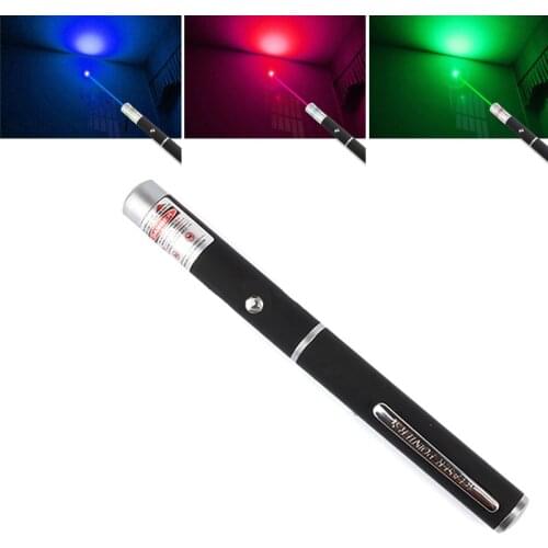 Laser Sight Pointer 5MW High Power Green Blue Red Dot Laser Light Pen Powerful Laser Meter 405Nm 530Nm 650Nm Green Laser