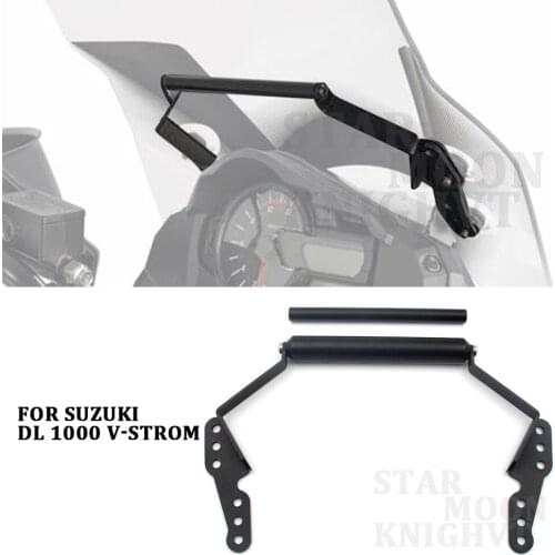 GPS Smart Phone Navigation Mount Mounting Bracket Adapter Holder For Suzuki DL 1000 V-Strom vstrom 1000 2017 2018 2019