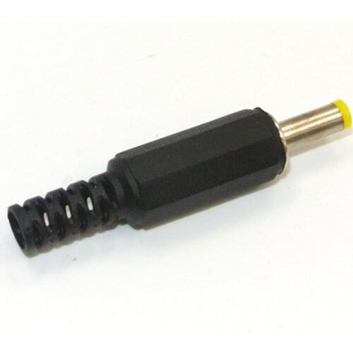 100 PCS 1.7 x 4x9mm male DC power plug Jack Adapter Connector Plastic Cover