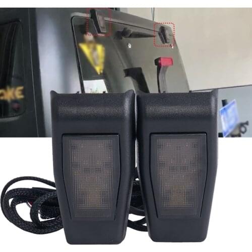 Tail Glass Hinge Lights High Tailgate LED 3RD Brake Rear Lamp for Jeep Wrangler Jk 07-17