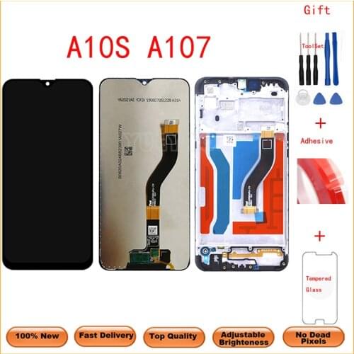 Test LCD Display For Samsung A10S LCD A107F/DS A107 LCD For Samsung A10S A107 LCD Screen Touch Digitizer Assembly