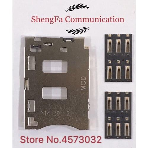 1set 3pcs/Original for Xiaomi 3 Mi3 Mi 3 New SIM Card Socket Holder Reader Slot Connector Tray Replacement