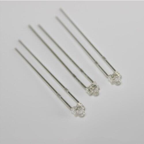 1000PCS/1LOT 1.8mm butterfly DIP Pin light-emitting diode LED Lamp beads red yellow blue green white orange