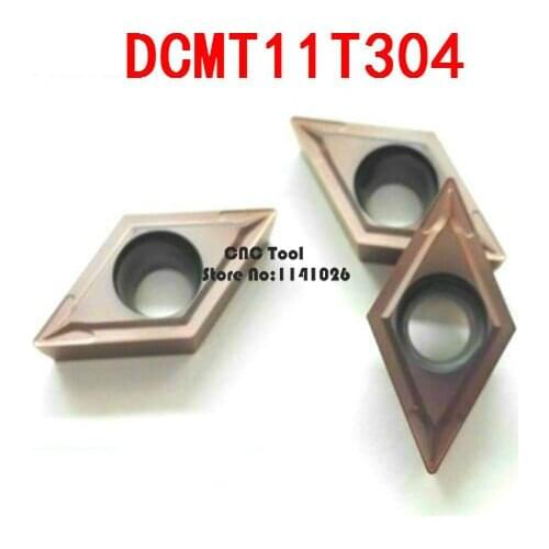 Free shipping DCMT11T304 carbide CNC inserts,CNC lathe tool,apply to stainless steel and steel processing, insert SDJCR/SDFCR