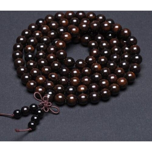 Natural Ebony 8mm 108 Bracelets, Necklaces, Bracelets, Accessories, Unisex