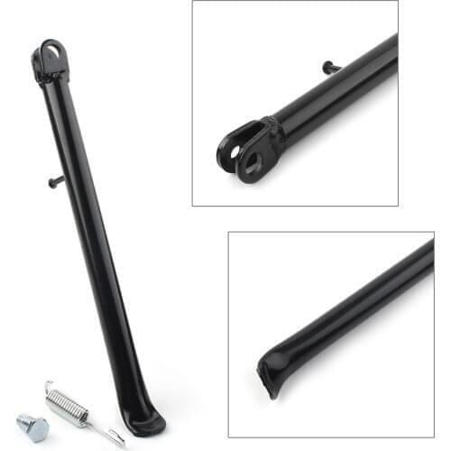 32cm Black Motorcycle Kickstand Side Stand For Dirt Bikes 70cc 90cc 110cc 125cc