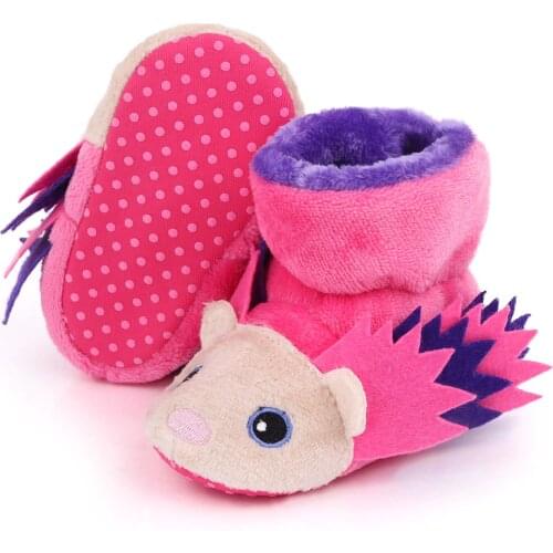 2020 Baby Autumn Booties Baby Girl Boys Winter Warm Shoes Cartoon Fashion Toddler First Walkers Kid Shoes 0-18M