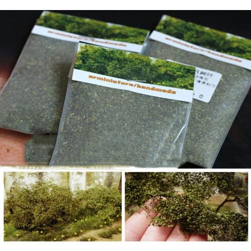 Diorama Artificial Tree Leaf Material Miniature Model Scene Terrace DIY Sand Table Vegetation Layout 100ml