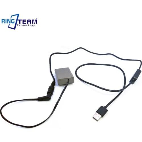PS-BLN1 BLN-1 BLN1 Dummy Battery DC Coupler Plus 5V USB Power Bank Cable for Olympus Digital Camera OM-D E-M5 II 2 E-M1 PEN E-P5