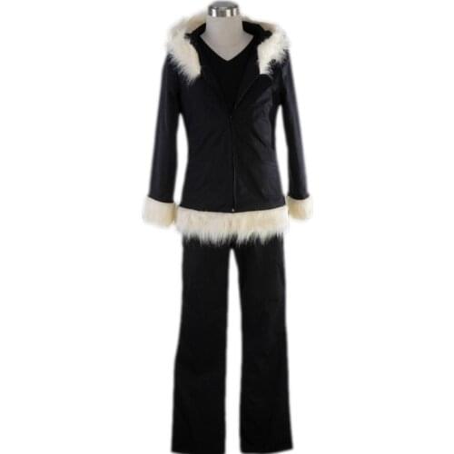 Durarara Izaya Orihara Manteau Veste Noir Cosplay Costume full set winter Custom