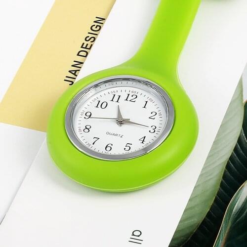 Life waterproof a variety of colors creative compact and convenient quartz nurse pocket watch