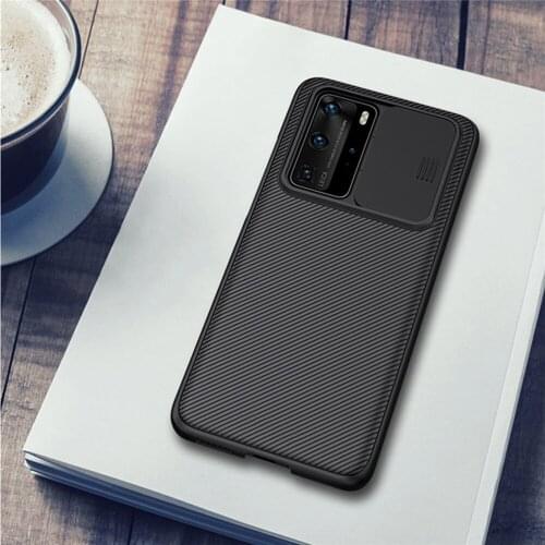 Lightweight Mobile Phone CamShield Protective Case for Huawei P40 Pro Anti-fall Anti-peeping Lens Protection Cover