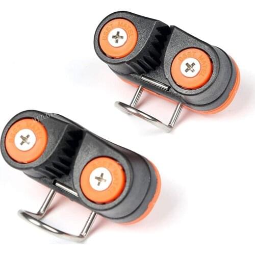 Marine Cam Cleat Sailing Fast Entry Sailboat Equipment Composite 2 Row Matic Ball Bearing Cam Cleat Pilates Max Line Sizes 5/8"