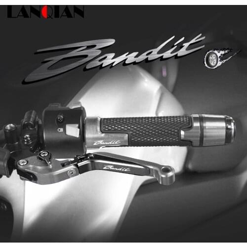Motorcycle Brake Clutch Levers Handlebar Hand Grips ends For Suzuki GSF 1200 BANDIT 96-00 GSF 600 S BANDIT 95-04 GSF250 BANDIT