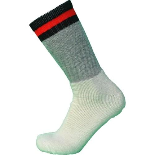 1 Pair Europe Very Thick 77% Merino Wool Heavy Outdoor Hiking Socks Mens Socks White Color